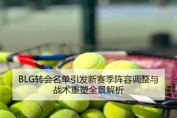 BLG转会名单引发新赛季阵容调整与战术重塑全景解析